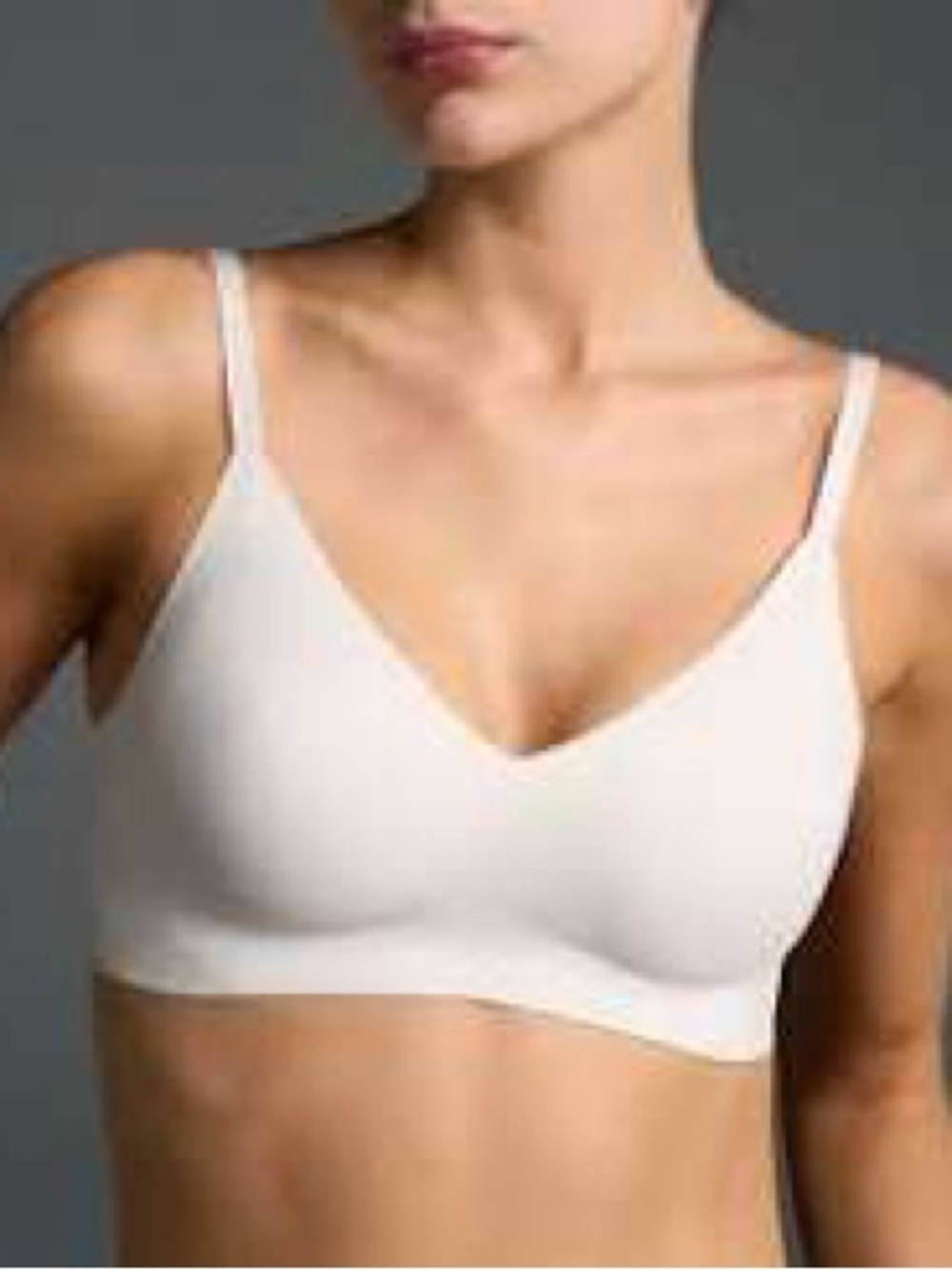 EBY Seamless White Wireless Everyday Bra